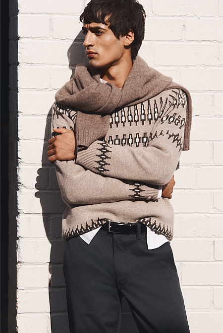 Wool Fair Isle Knit