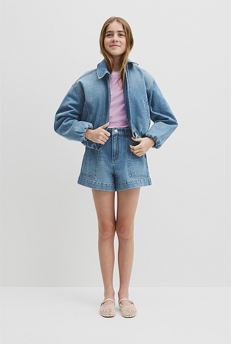 Teen Denim Short