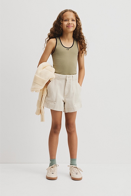 Teen Denim Short