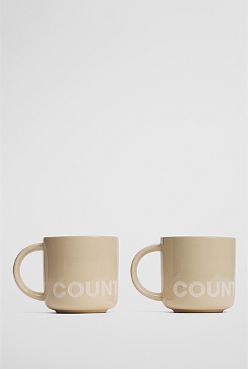 Demm Stoneware Mug Set of 2