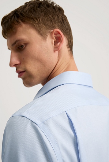 Regular Fit Textured Travel Shirt