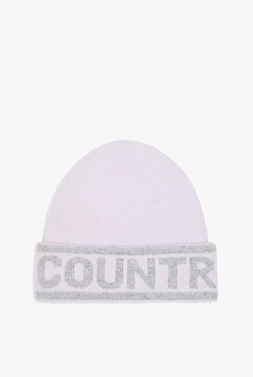 Organically Grown Cotton Blend Logo Beanie