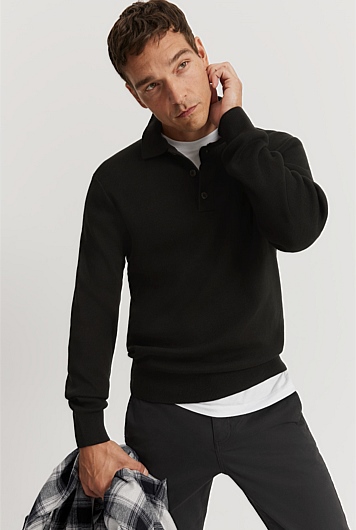 Australian Cotton Knit Polo