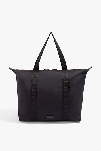 Recycled Polyester Soft Zip Tote