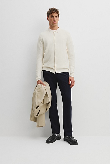 Cotton Silk Knit Shirt