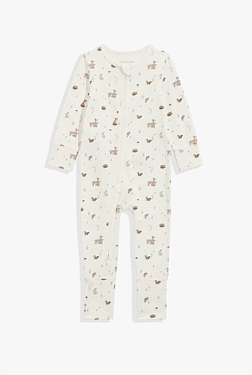 Organically Grown Cotton Woodlands Jumpsuit