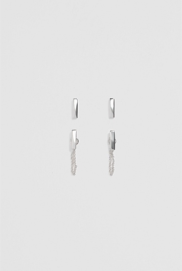 Bar Stud Earring Pack