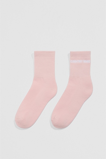 Australian Cotton Blend CR Sport Quarter Crew Sock