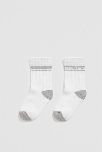 Organically Grown Cotton Blend CR Sport Crew Sock