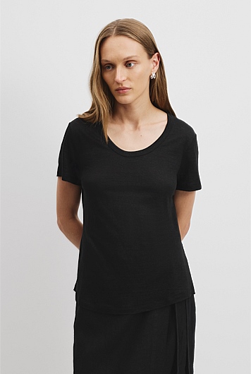 Linen Jersey T-Shirt