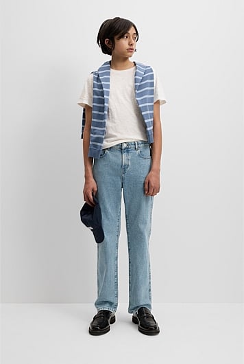 Teen Straight Denim Jean