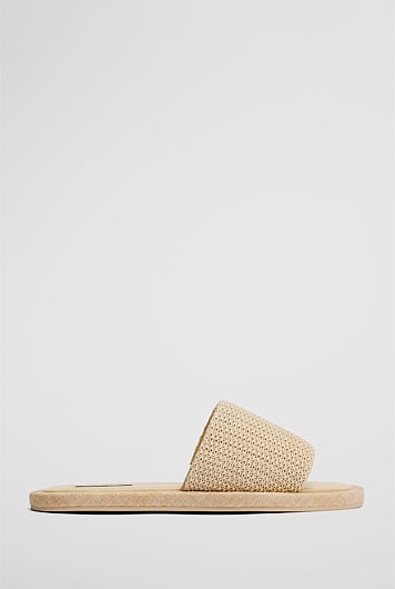 Winnie Woven Slide