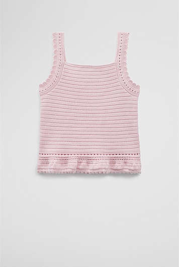 Organically Grown Cotton Knit Cami