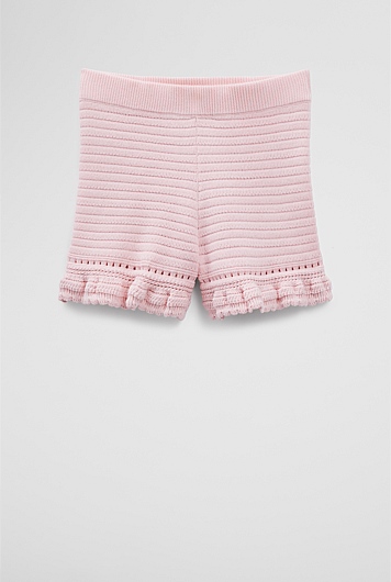 Organically Grown Cotton Knit Short