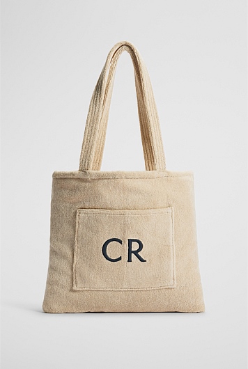 Verified Australian Cotton CR Logo Bag-To-Towel