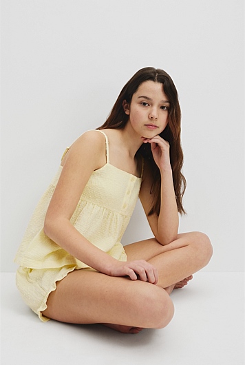 Teen Woven Pyjama Set