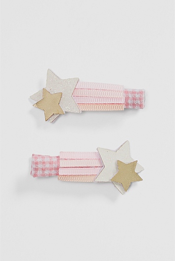 Star Mini Clip Pack of 2