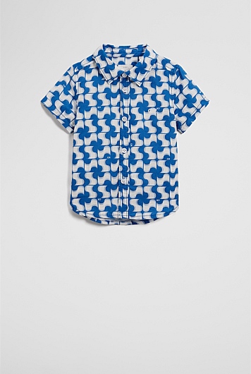 Wavy Geometric Shirt