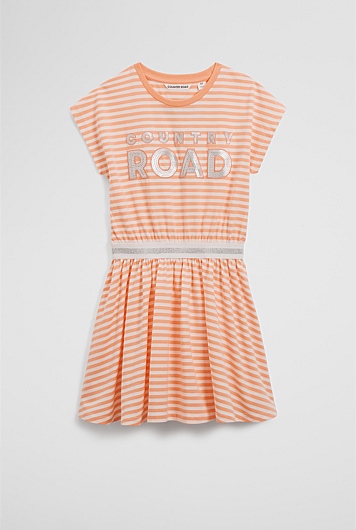 Organically Grown Cotton Logo T-Shirt Dress