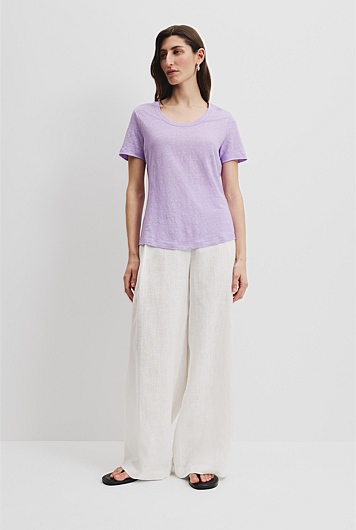 Linen Jersey T-Shirt