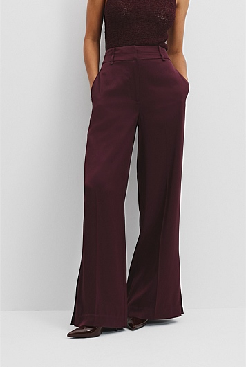 Satin Tux Pant