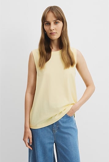 Australian Cotton Relaxed Tank