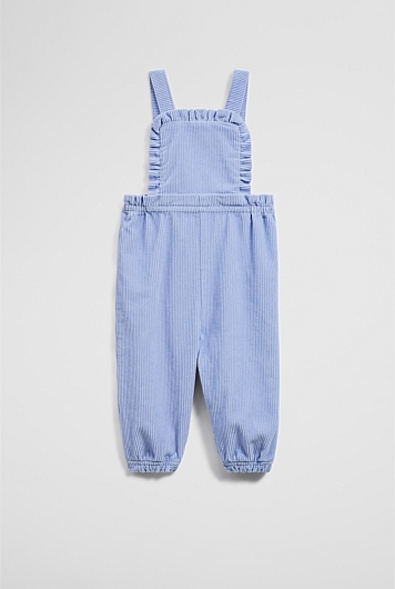 Organically Grown Cotton Cord Frill Overall