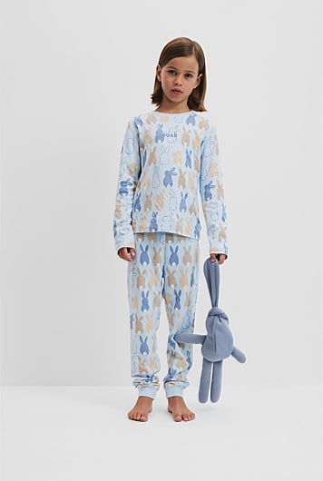 Australian Cotton Bunny Pyjama Set