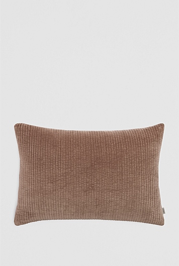 Marlon Organically Grown Cotton Velvet 40x60 Cushion