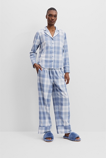Flannel Check Pyjama Set