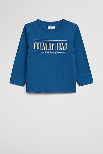 Verified Australian Cotton Long Sleeve Heritage T-Shirt