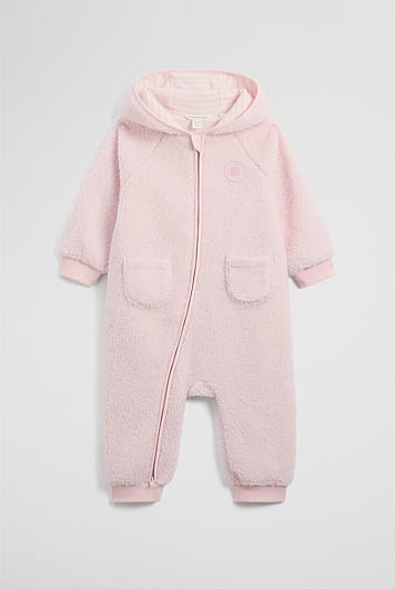 Sherpa Hooded Jumpsuit