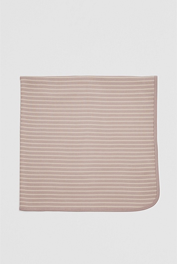 Organically Grown Cotton Waffle Blanket