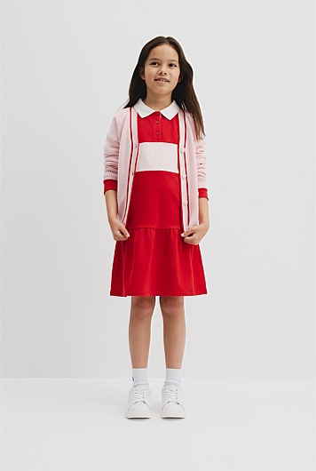 Organically Grown Cotton Logo Rugby Dress