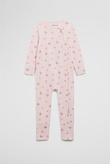 Organically Grown Cotton Waffle Jumpsuit