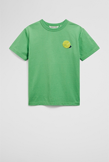 Organically Grown Linen Aces Club T-Shirt