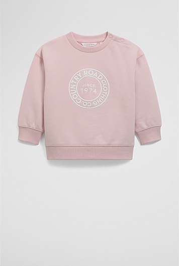 Australian Oversized Circle Logo Sweat
