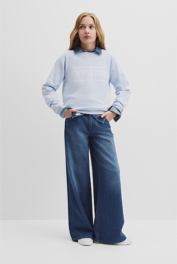 Teen Verified Australian Cotton Heritage Sweat