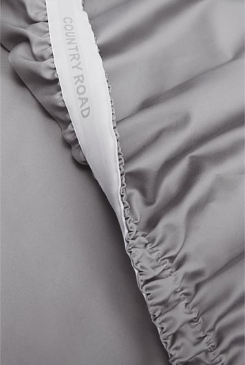 Heron Organically Grown Cotton King Fitted Sheet