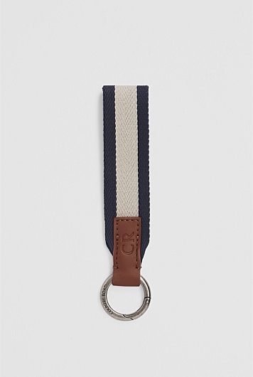 Striped Keyring