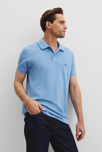 Verified Australian Cotton Pique Polo
