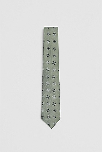 Silk Medallion Tie