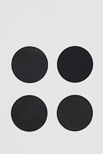Arro Leather Coaster Set of 4