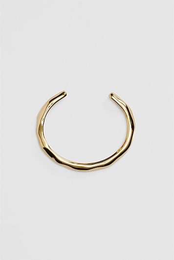 Kora Thin Molten Cuff