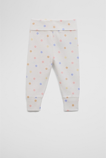 Organically Grown Cotton Fold-Over Soft Pant