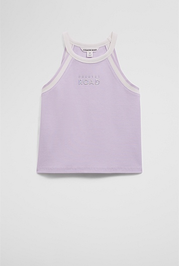 Logo Halter Tank