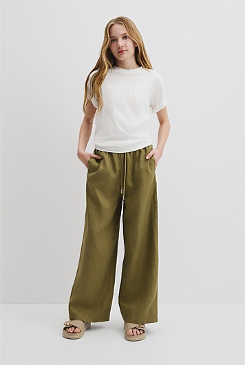 Organically Grown Linen Pant