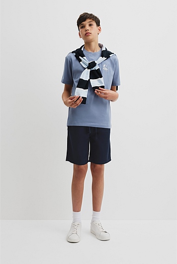 Teen Australian Cotton Island Print T-Shirt