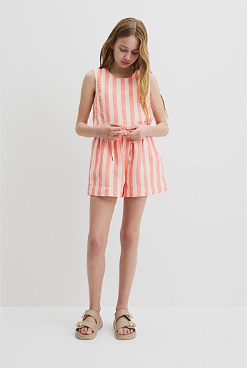 Organically Grown Linen Short