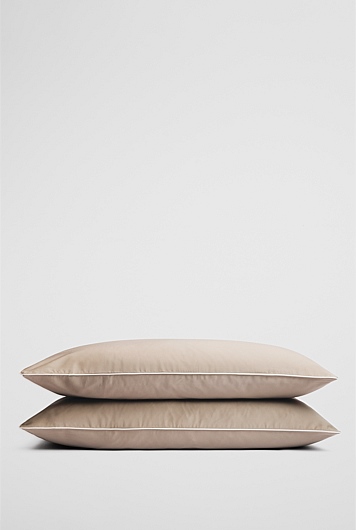 Dita Organically Grown Cotton Standard Pillowcase Pair